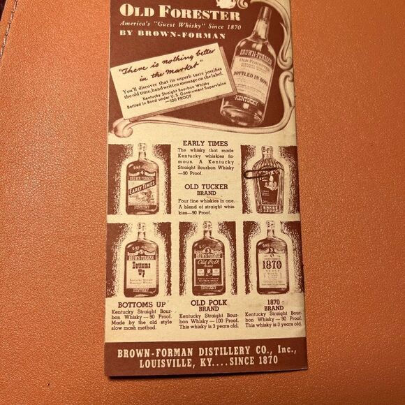 1939 Brown-Forman's Kentucky Derby Dope Book - Picture 12 of 12